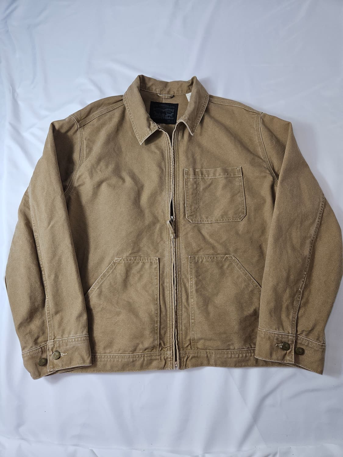 리바이스 150주년 유틸리티 워크자켓 코튼 XXL 상품이미지1