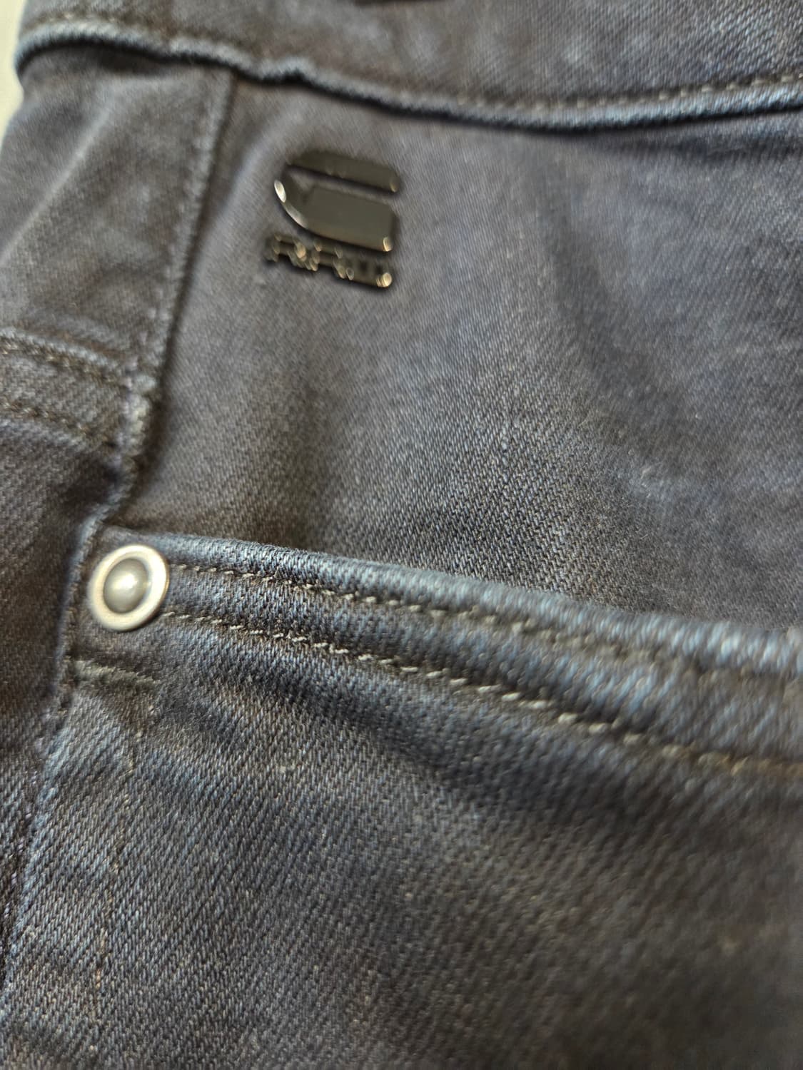 G-Star RAW 블랙 데님 팬츠(W30/L32)남여공용스판 상품이미지4