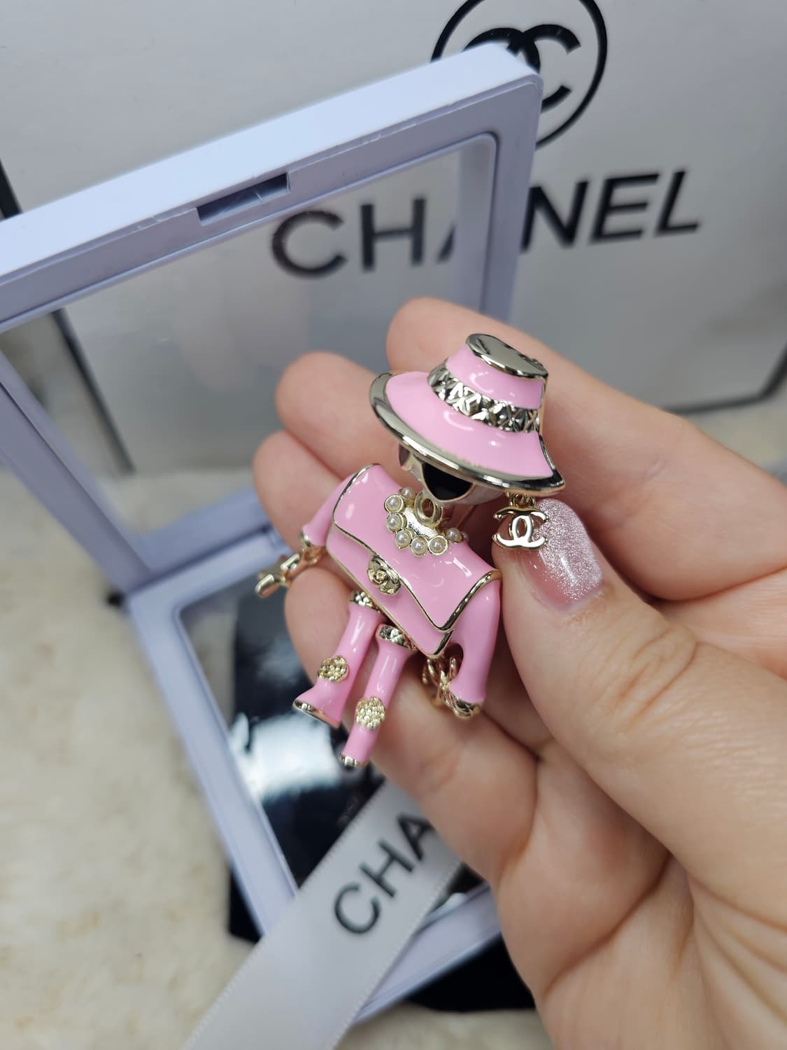 샤넬 빈티지 브로치 상품이미지7