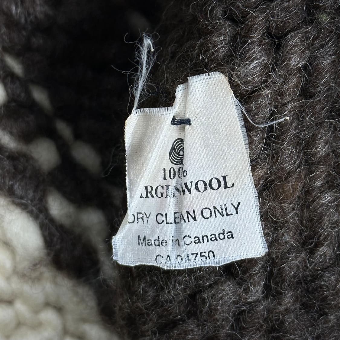 made in 캐나다 헤비울 썬더버드 코위찬 여성S 상품이미지6