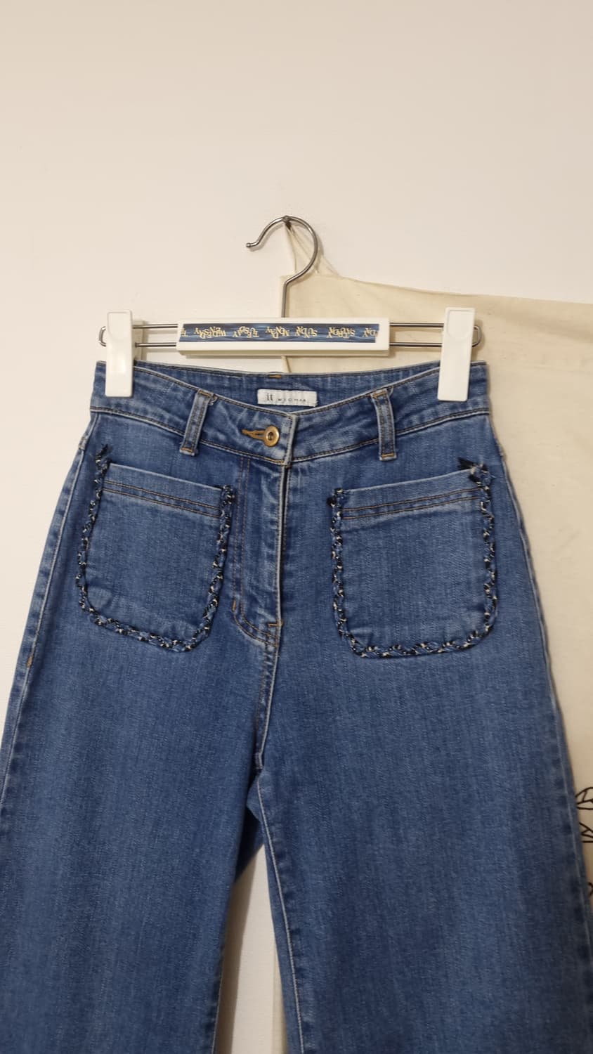 22FW 잇미샤 포켓장식 와이드 팬츠 67 상품이미지3