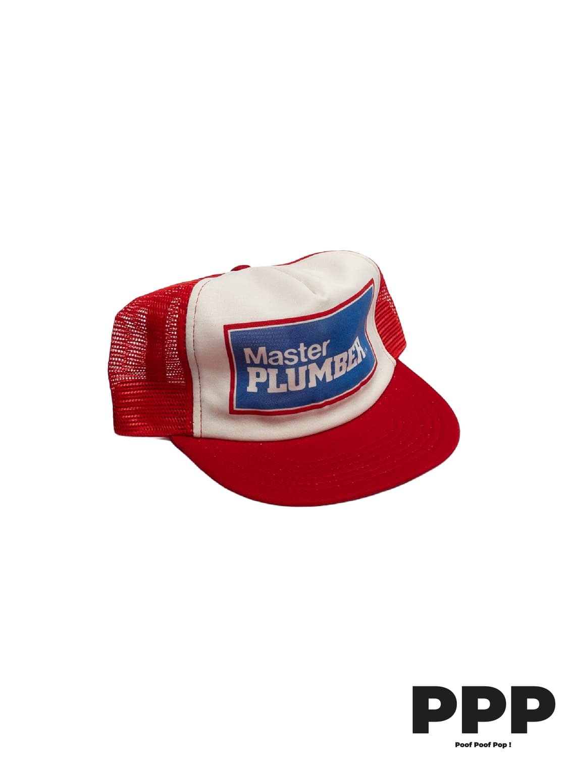 80's 미제 빈티지 Master Plumber(배관공) 트러커 캡 상품이미지1