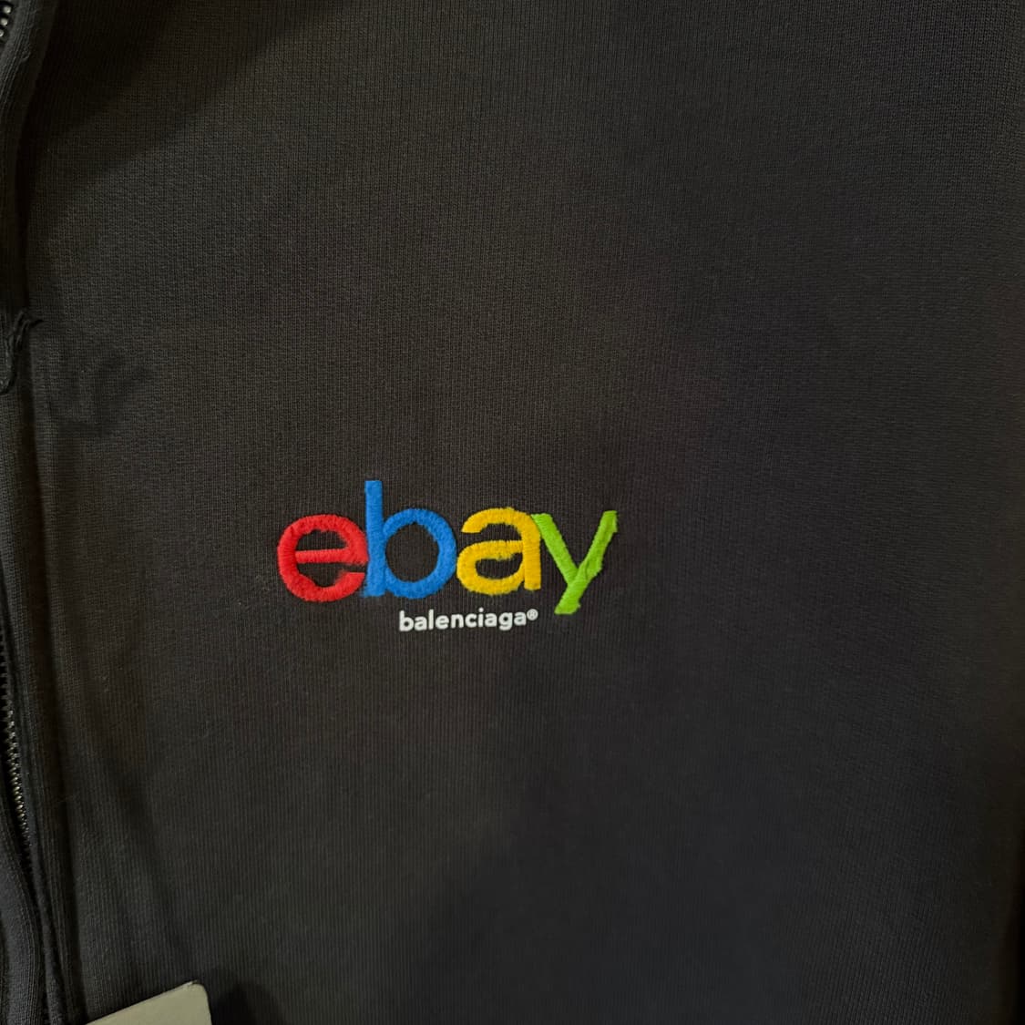 발렌시아가 X 이베이(ebay) 콜라보 후드 집업 XXL 상품이미지4