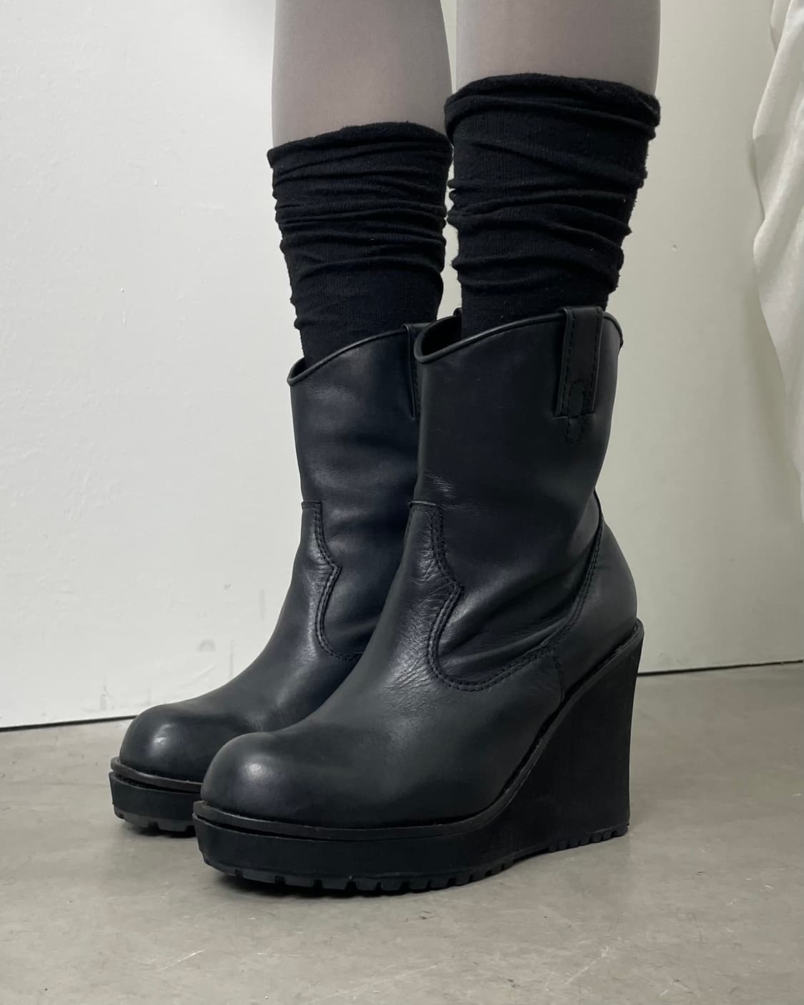 ZUCCA 웨지힐 부츠 상품이미지1