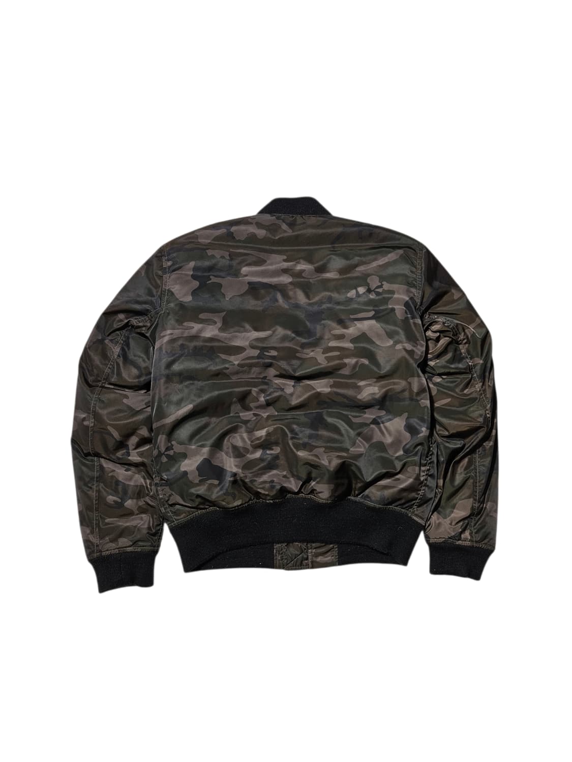 데님앤서플라이 카모 Ma-1 플라이트 자켓 M 덕다운 패딩 상품이미지2