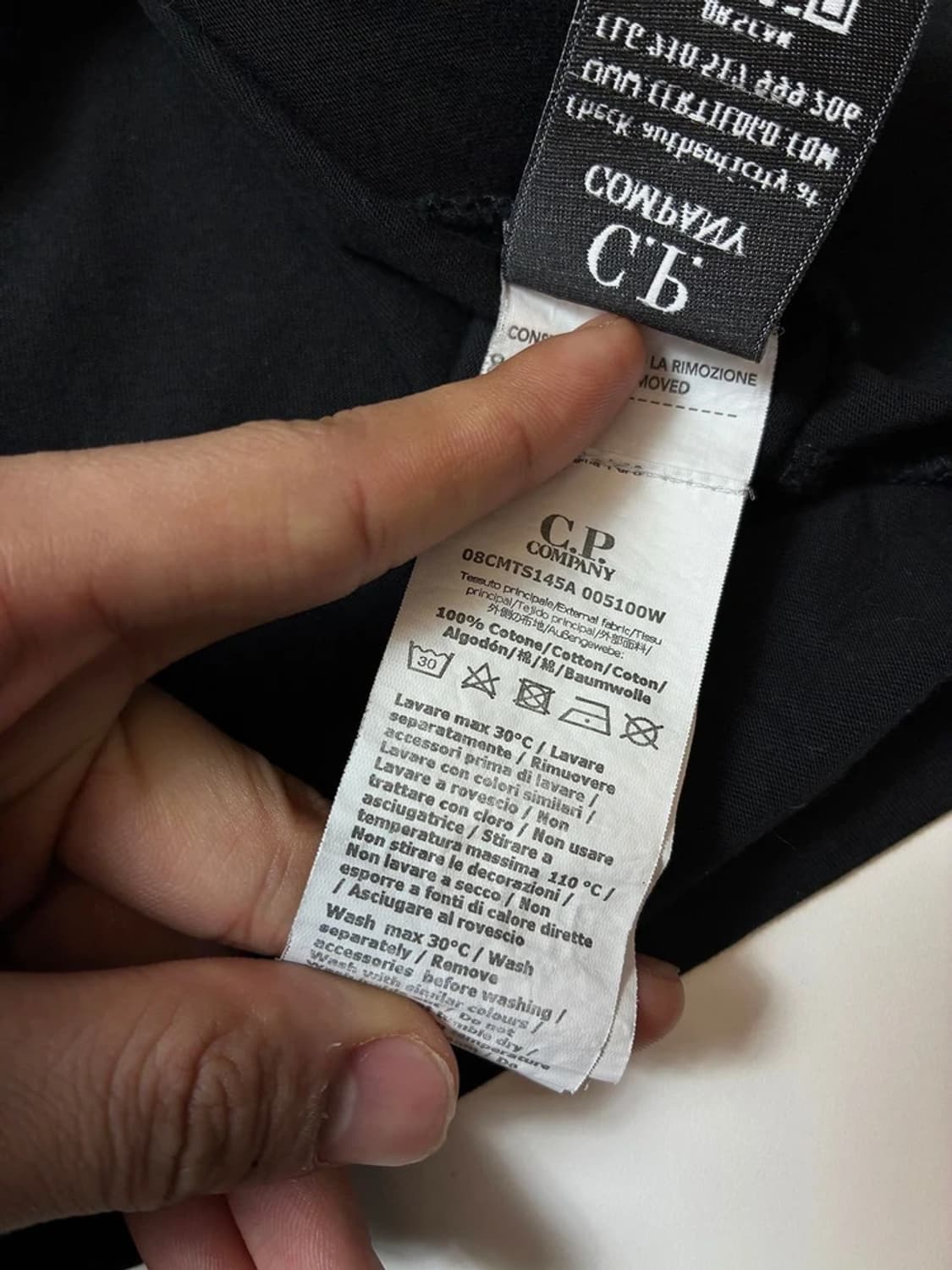 CP컴퍼니 20SS 체스트 로고 반팔 티셔츠 PN9597 상품이미지8