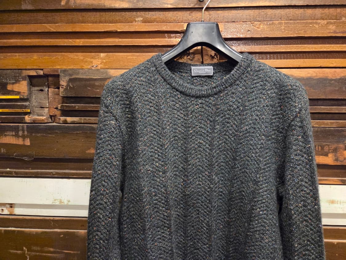 80'S 이브생로랑 도네갈트위드 니트 상품이미지8