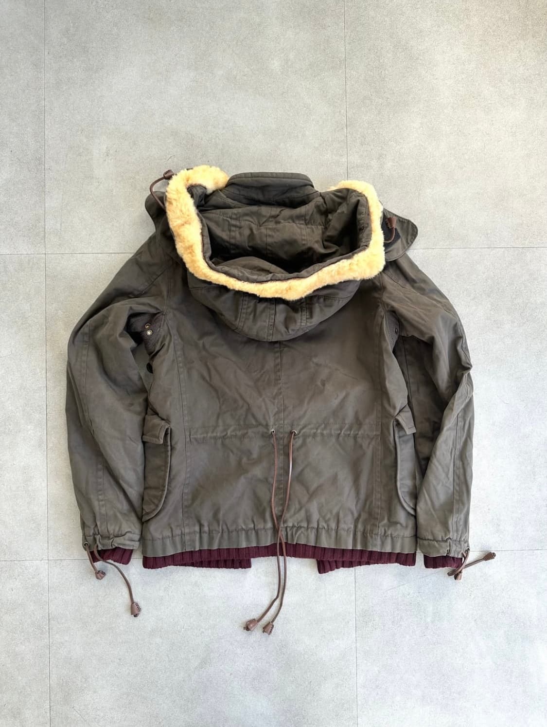 Dsquared2 fighting dudes 후드 봄버 상품이미지3