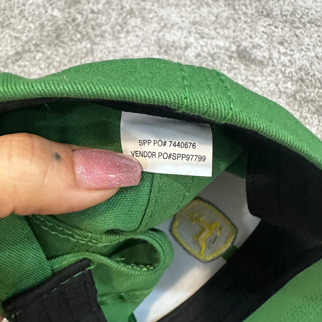 존디어 빈티지 로고 자수 볼캡F 상품이미지5