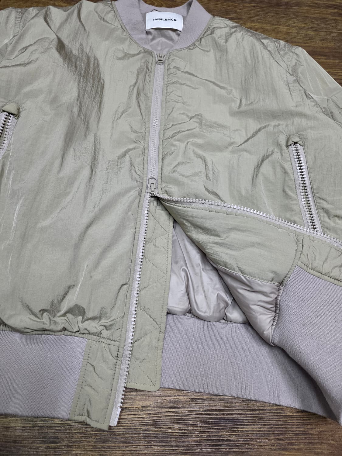 인사일런스 오버사이즈 ma-1  상품이미지5