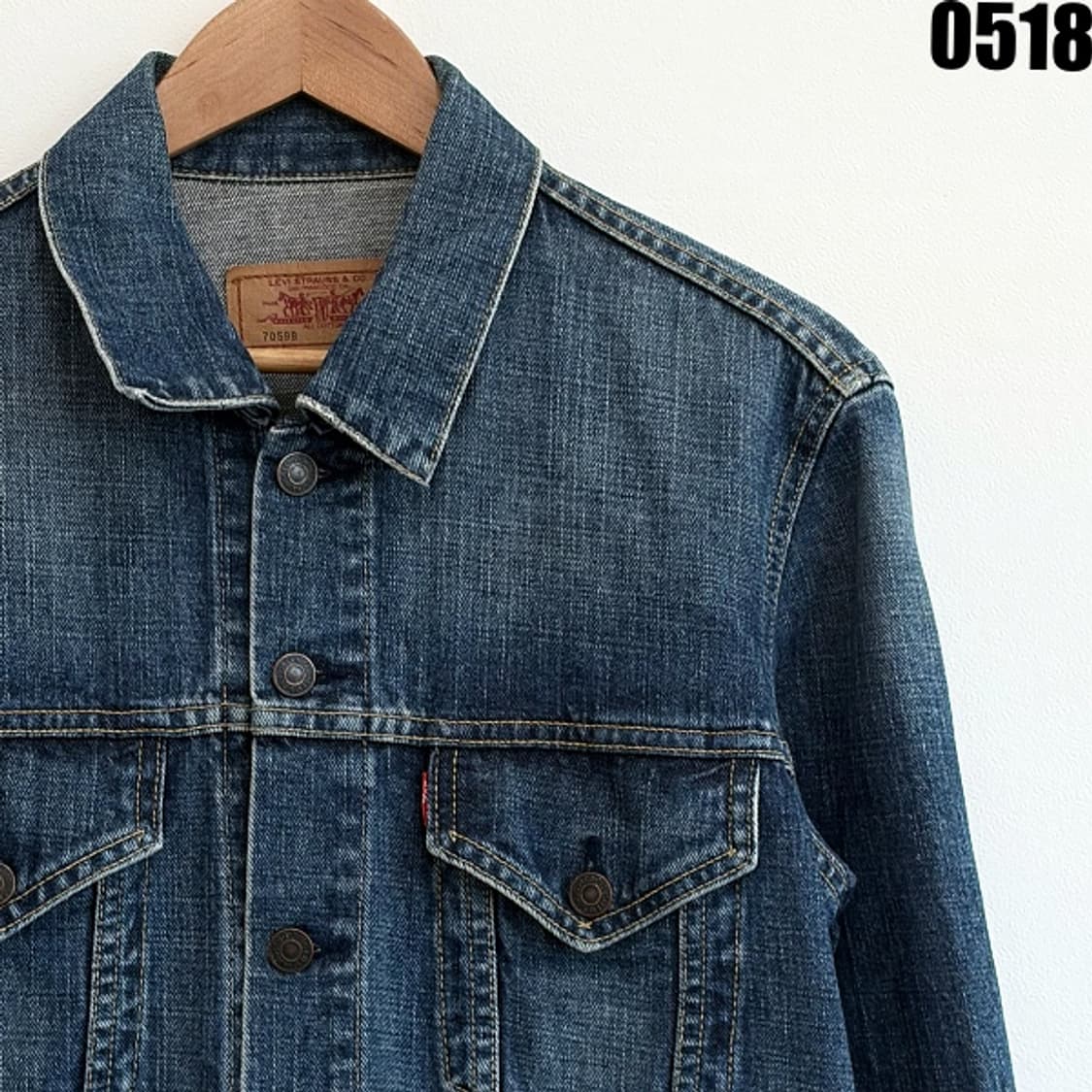 리바이스 70599 데님 청 자켓 M 0518 상품이미지2