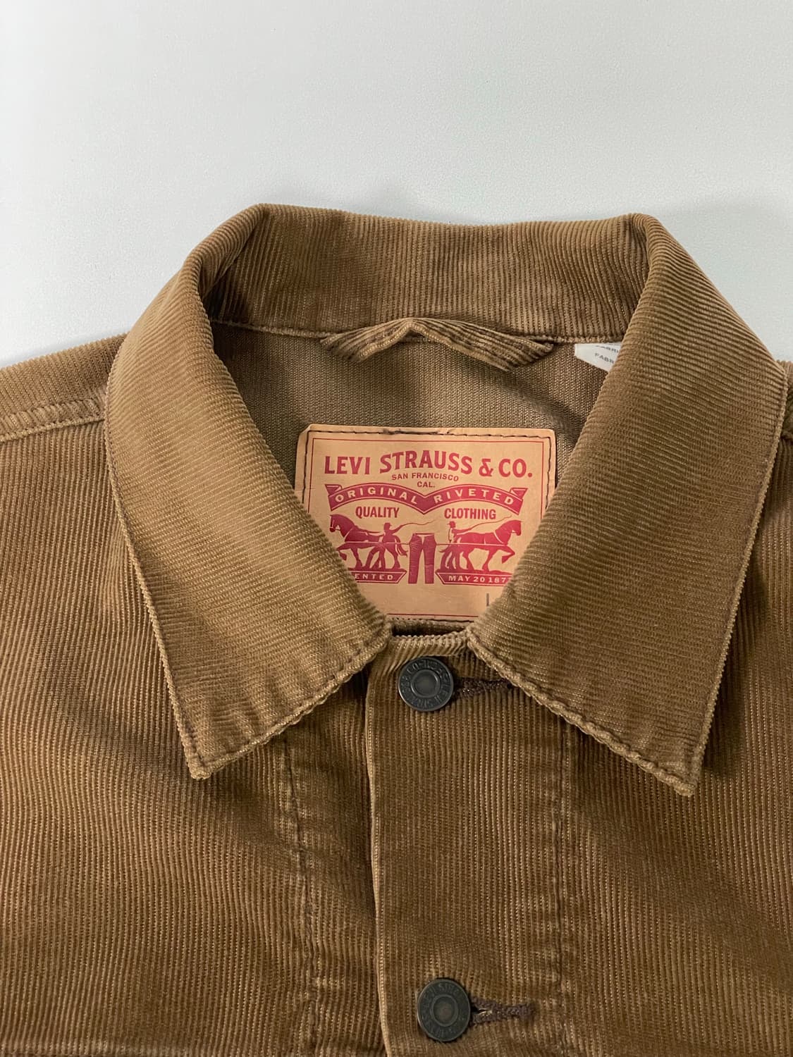 [L] 리바이스 코듀로이 트러커 자켓 상품이미지8