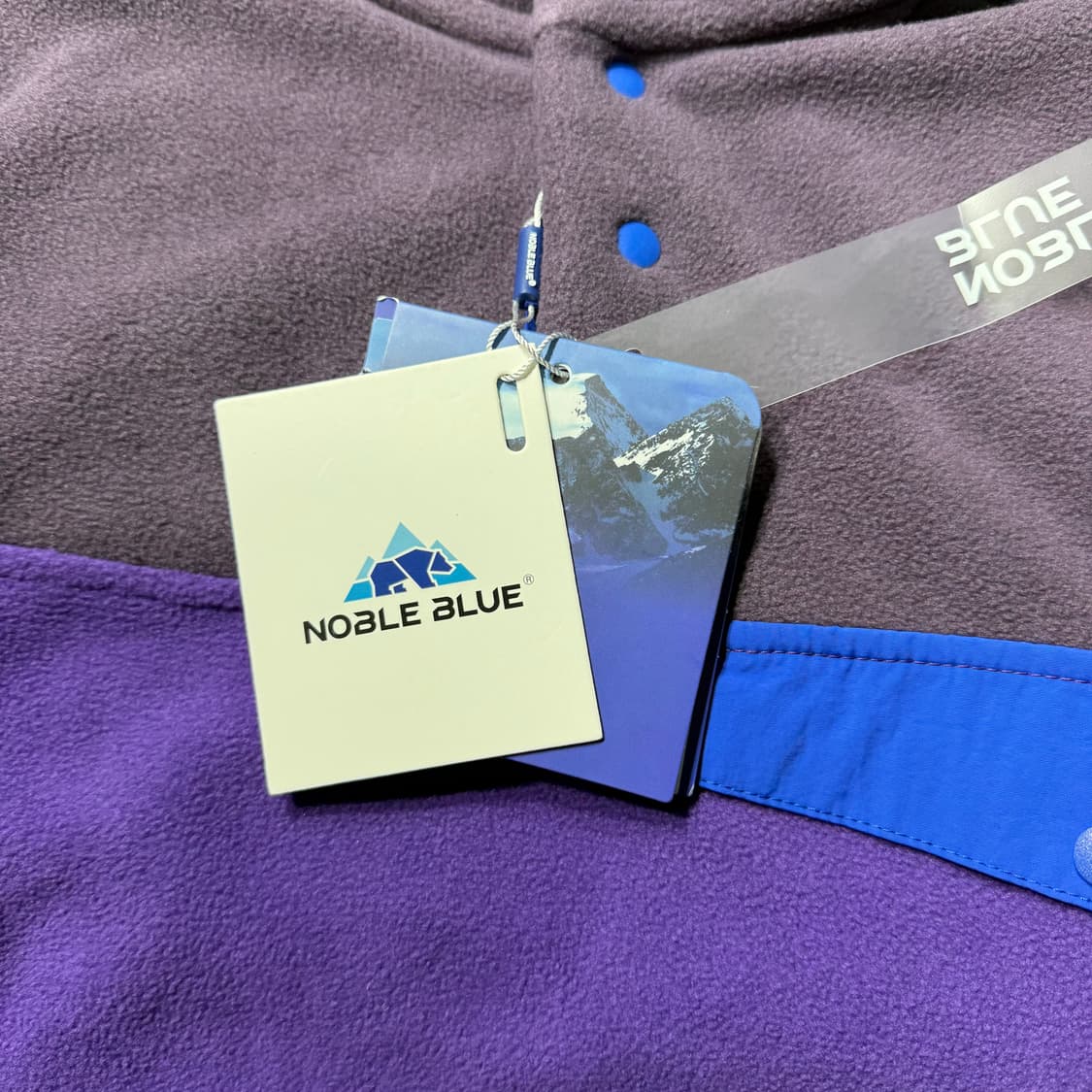 (새상품) 빈티지 아웃도어 플리스 스냅티 상품이미지4