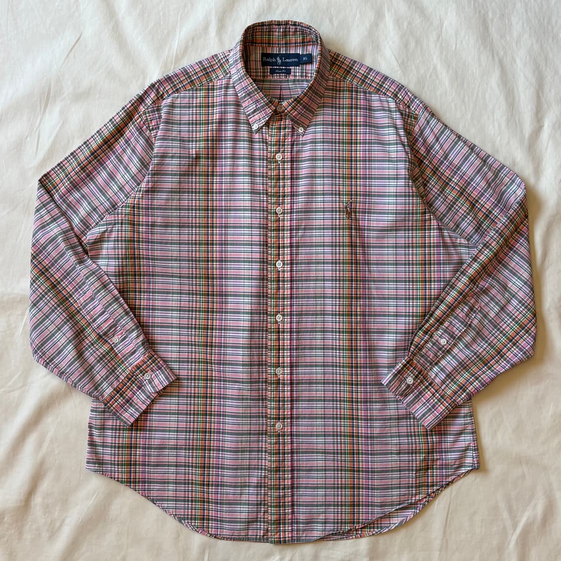 [XL/108-110] 폴로 랄프로렌 클래식핏 체크 BD 셔츠 상품이미지1