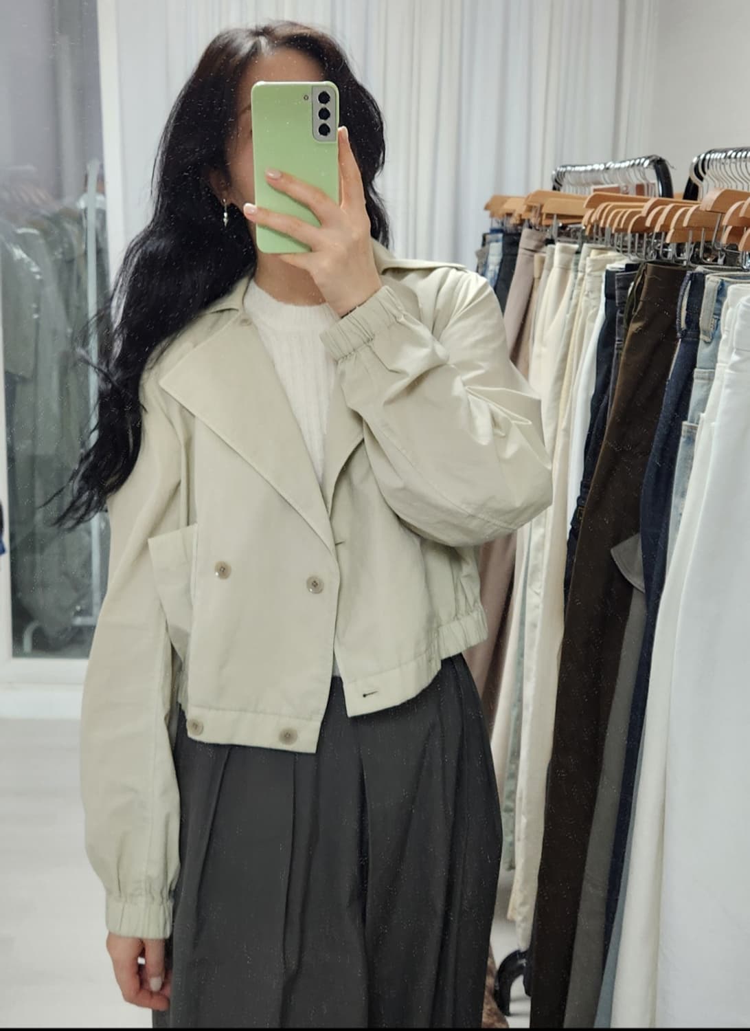 르메르 코쿤블루종 38  아이보리 판매합니다. 상품이미지4