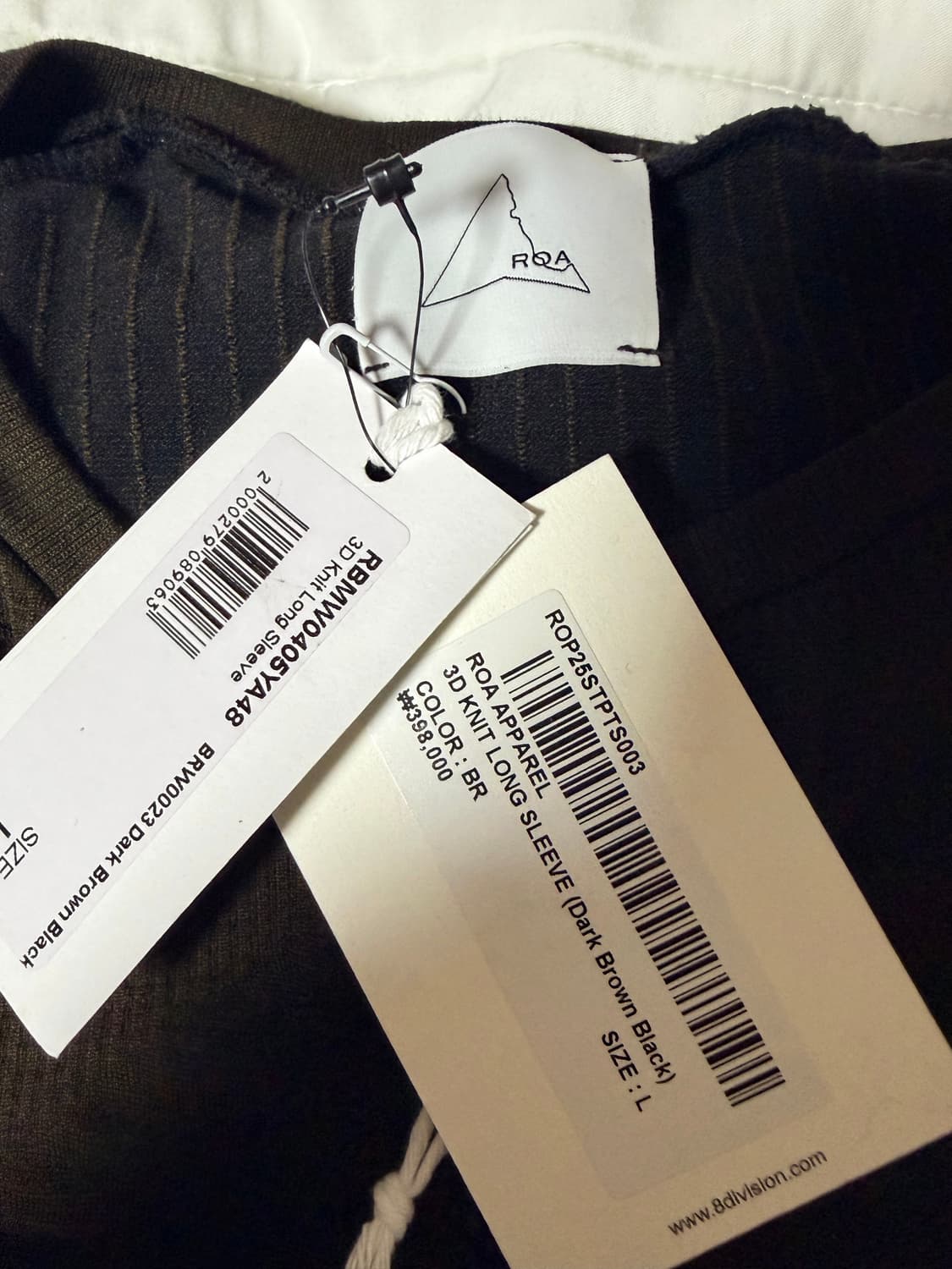 [L] 로아 하이킹 roa 3d 롱슬리브 브라운 상품이미지3