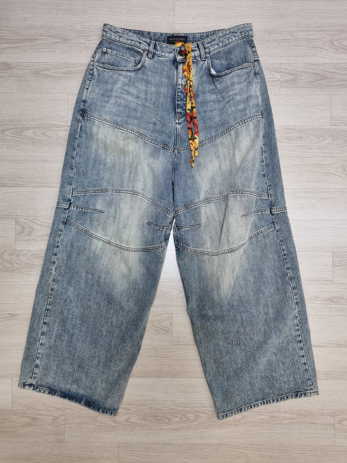 발렌시아가 조지생크 배기팬츠 연청 상품이미지1