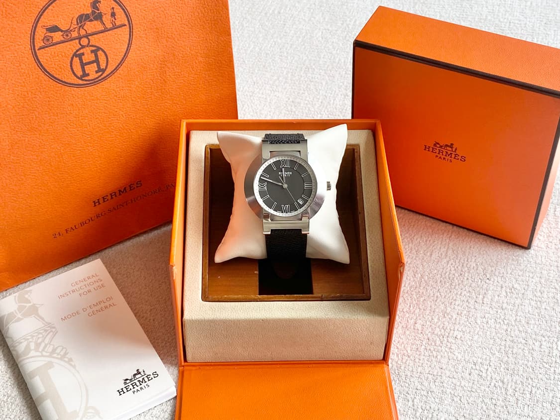 에르메스 노마드 NO1.810 남성용 쿼츠 39mm 블랙 다이얼 상품이미지3