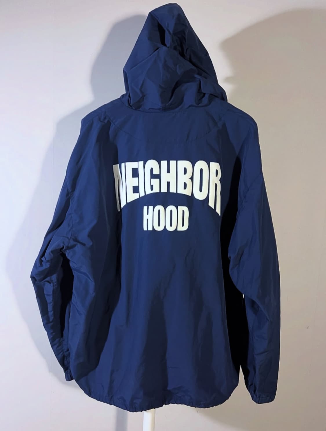네이버후드 아노락 자켓 (L) 블루 상품이미지2