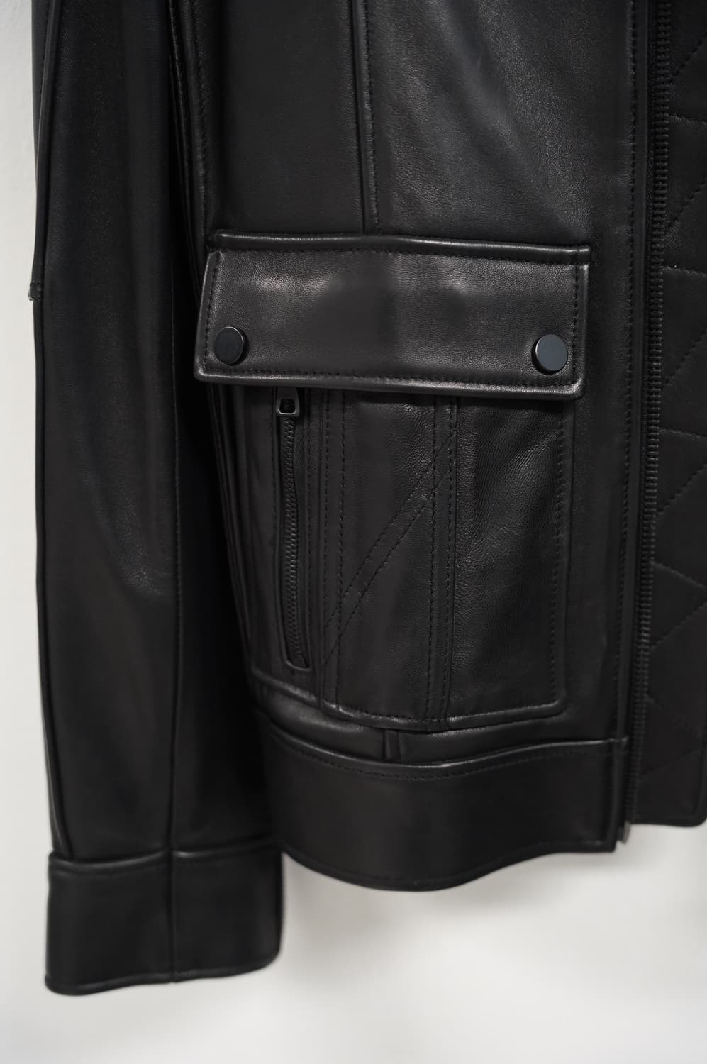 [N][95]나파 램스킨 레더 자켓 상품이미지4