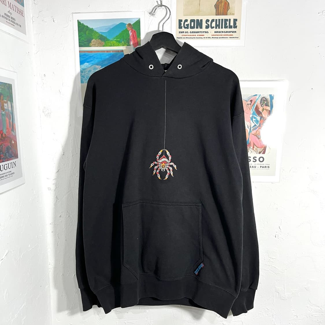 USA  프린팅 후드티 상품이미지1