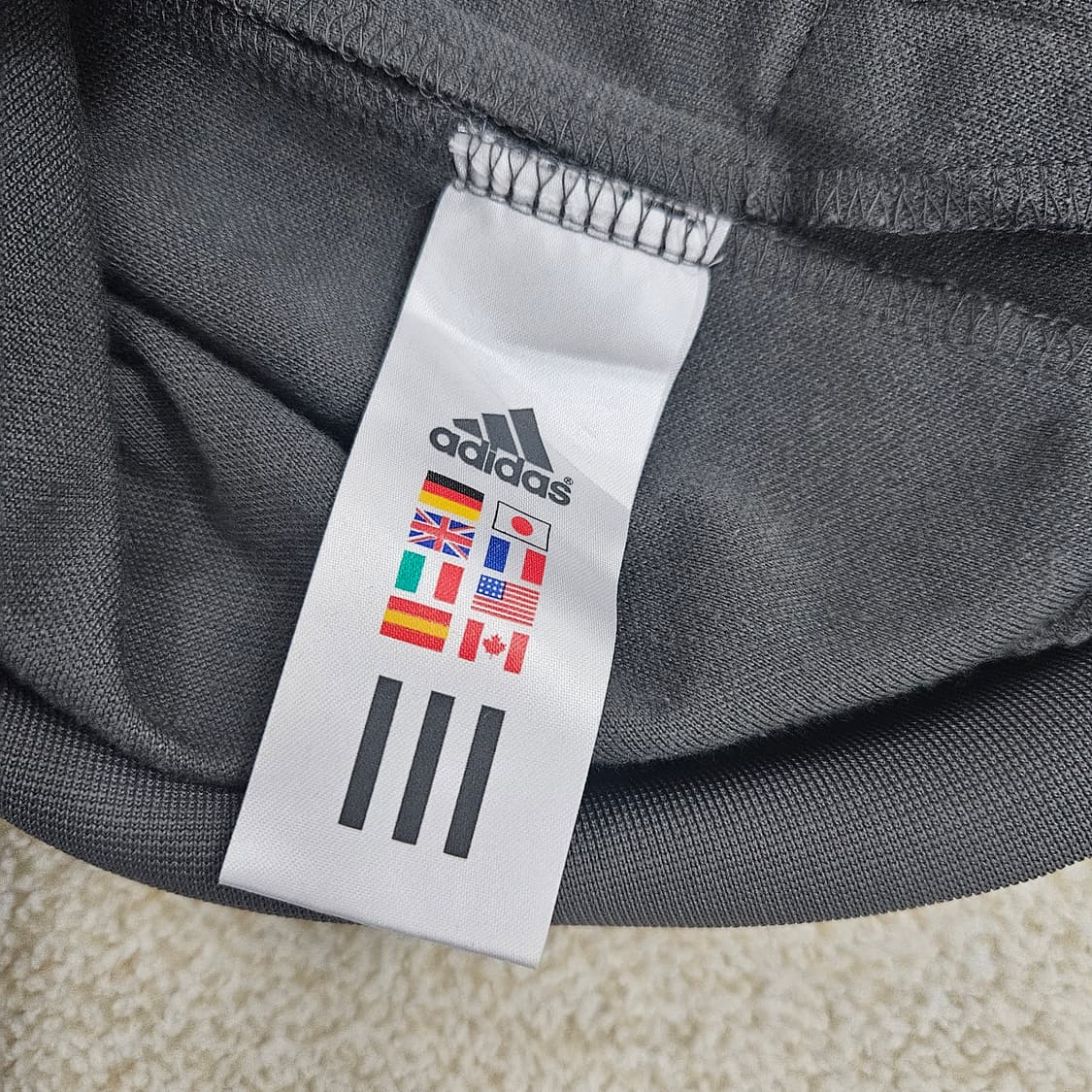 [90] 아디다스 여성 민트그레이 트랙탑집업 저지 자켓  1027JM1 상품이미지6