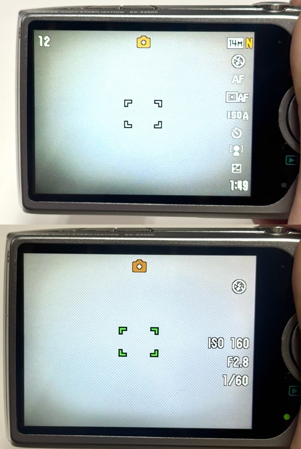 카시오 엑슬림 Z2000 실버💝Casio Exilim 상품이미지9