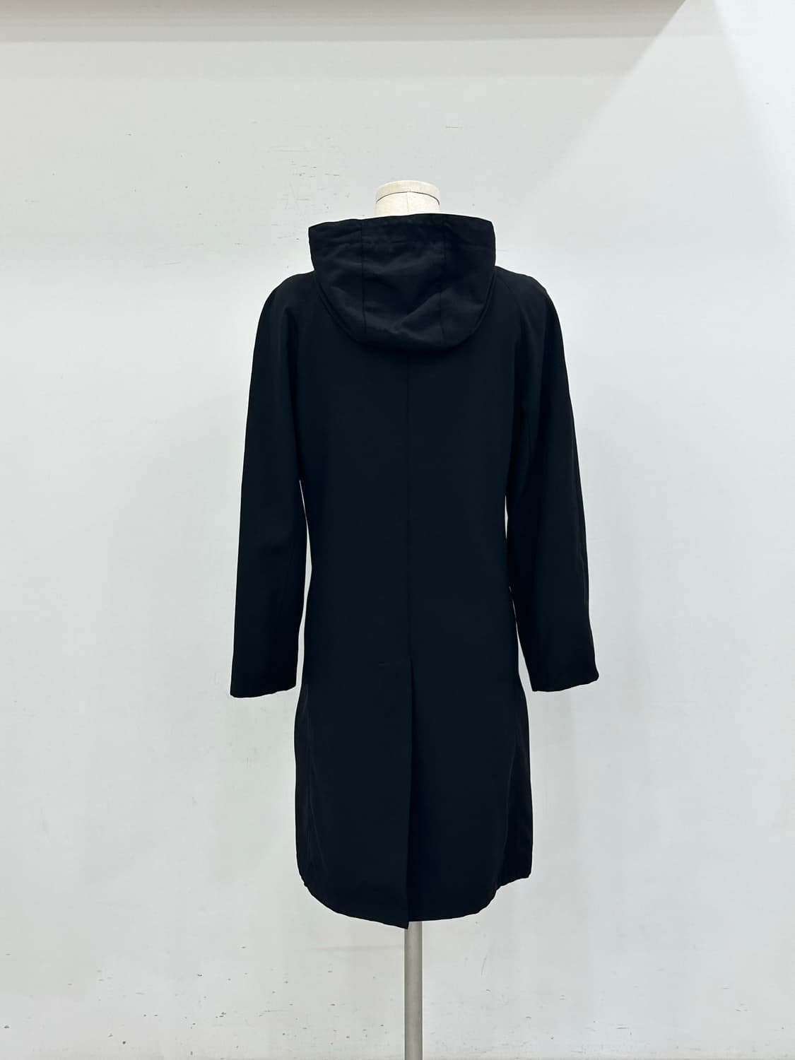 버버리 블랙 후드 코트 상품이미지5