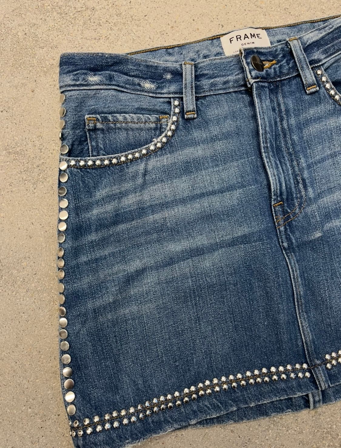 FRAME 스터드 데님 스커트 상품이미지2