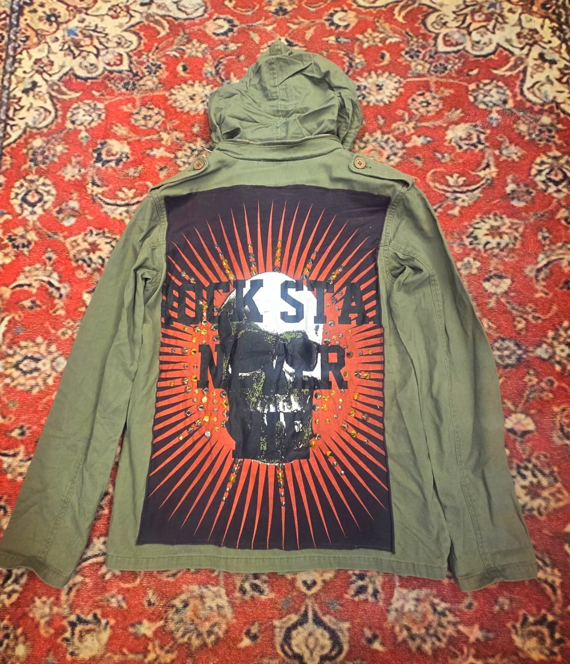 글래드뉴스(GLAD NEWS) 해골 밀리터리  야상 상품이미지9