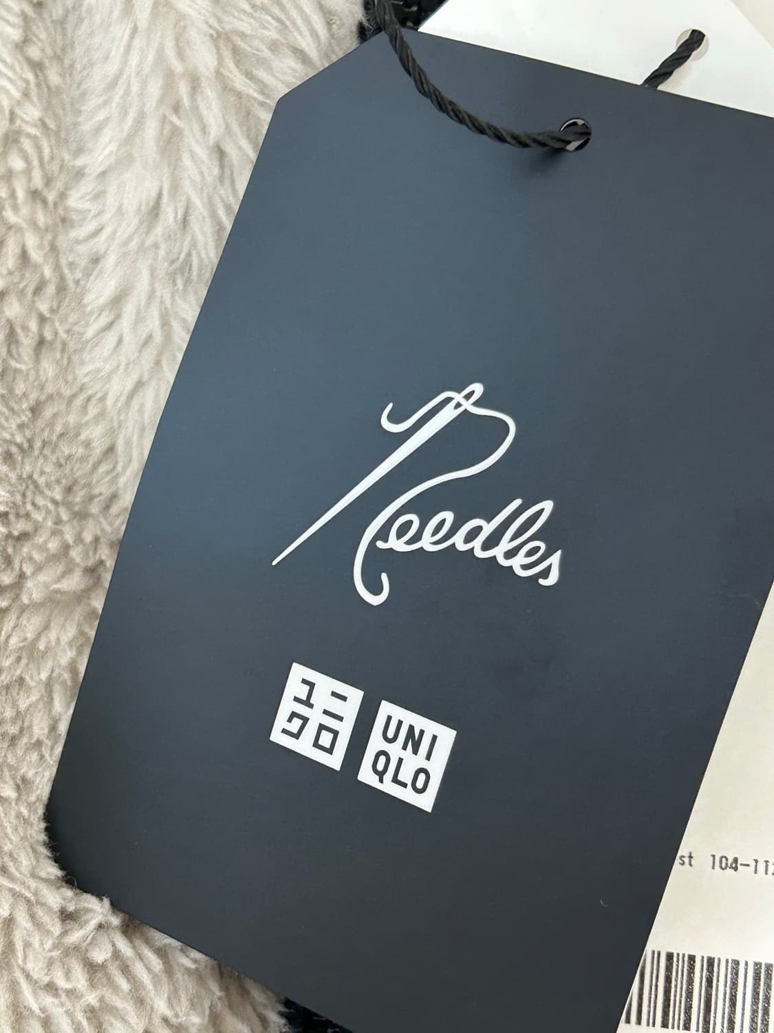 유니클로 니들스 후리스 자켓 XL (베이지) 상품이미지3