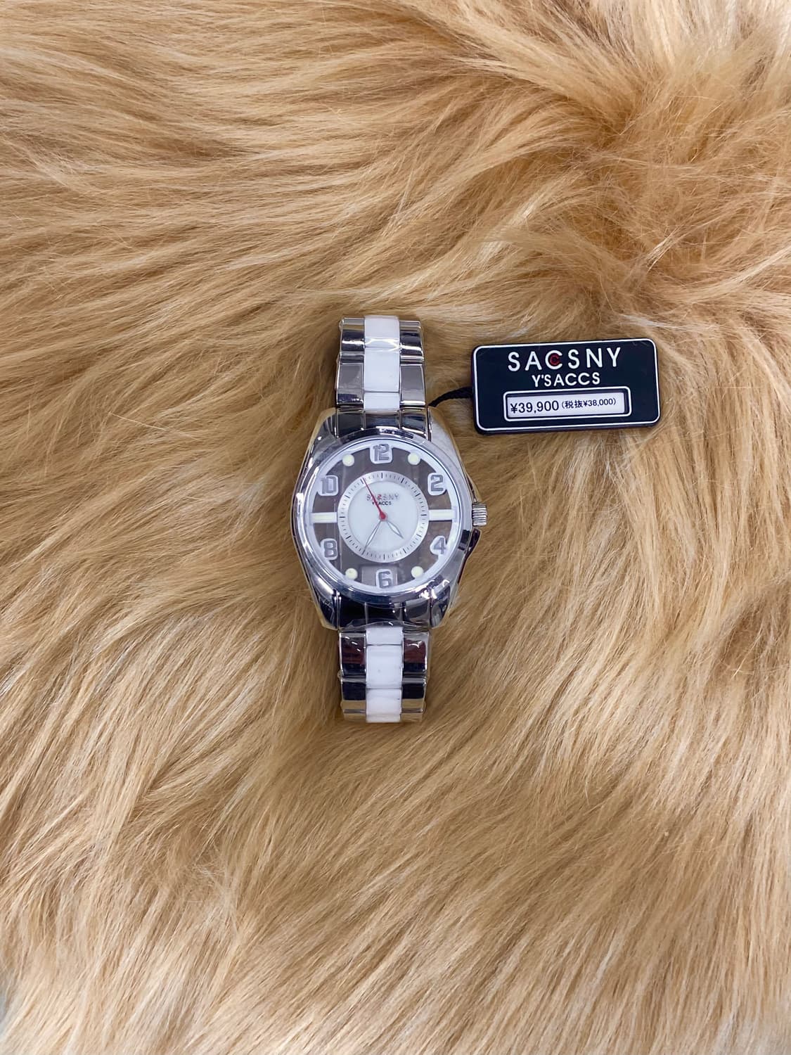 요지야마모토 와이삭스 스켈레톤 와치 상품이미지1