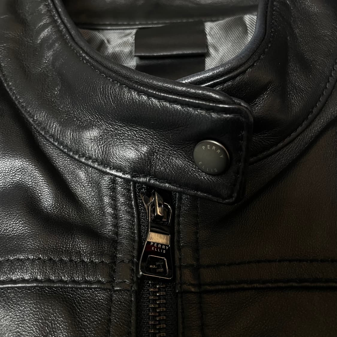 페리엘리스 블랙 멀티포켓 가죽 자켓 95 상품이미지5