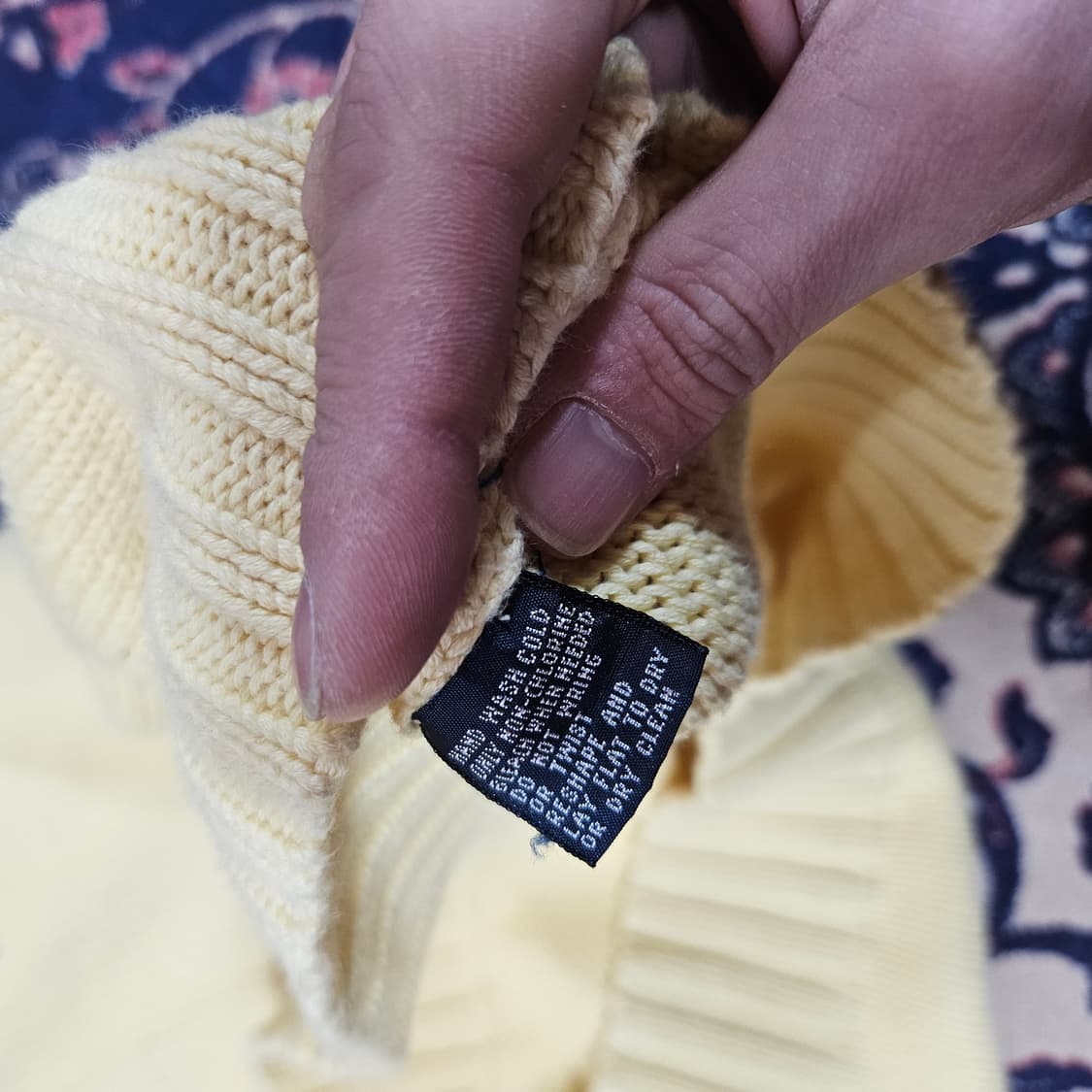 폴로랄프로렌 Vintage Cotton Knit XL size 상품이미지4