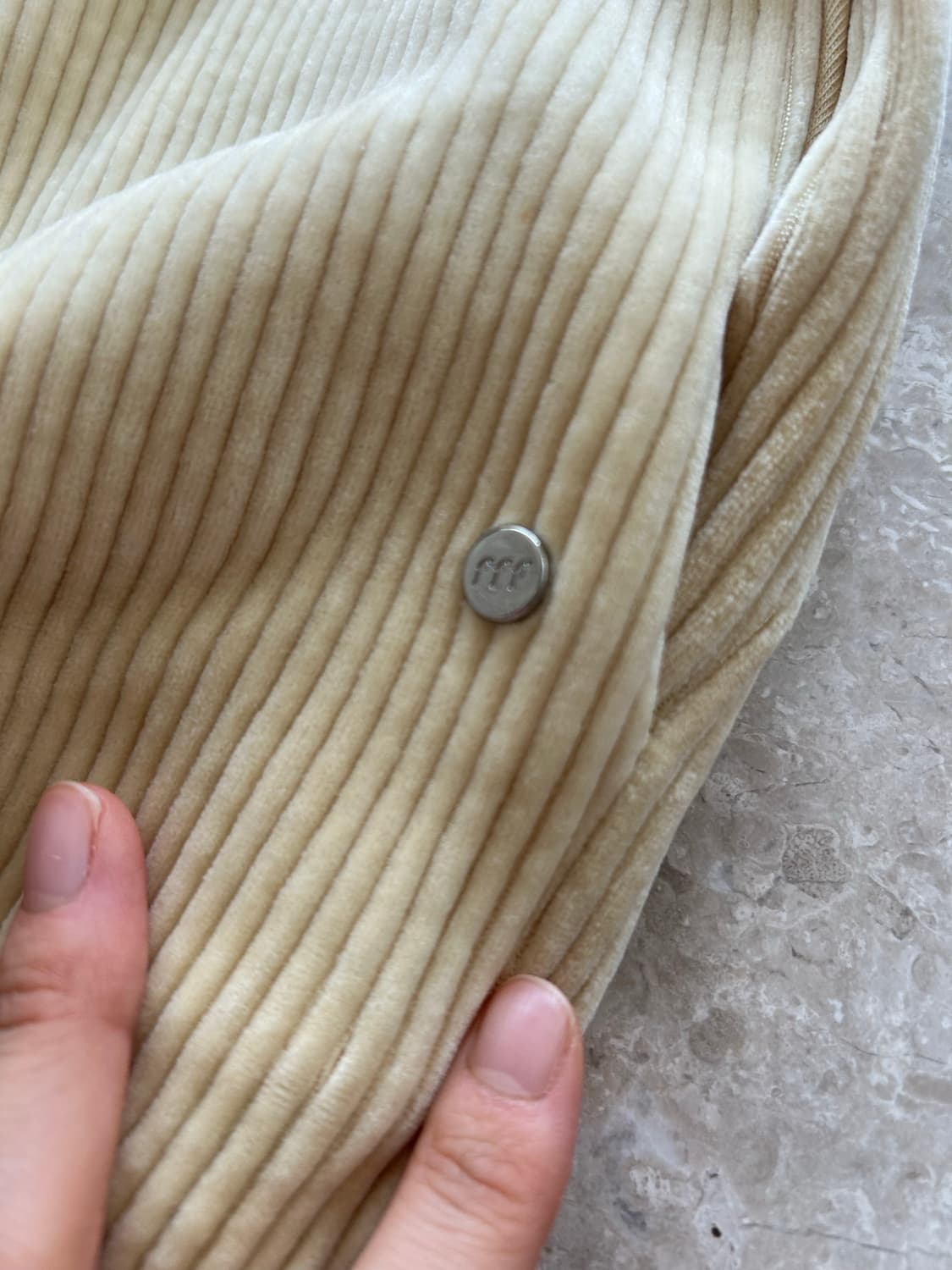 펀프롬펀 옐로우 코듀로이 팬츠 상품이미지4