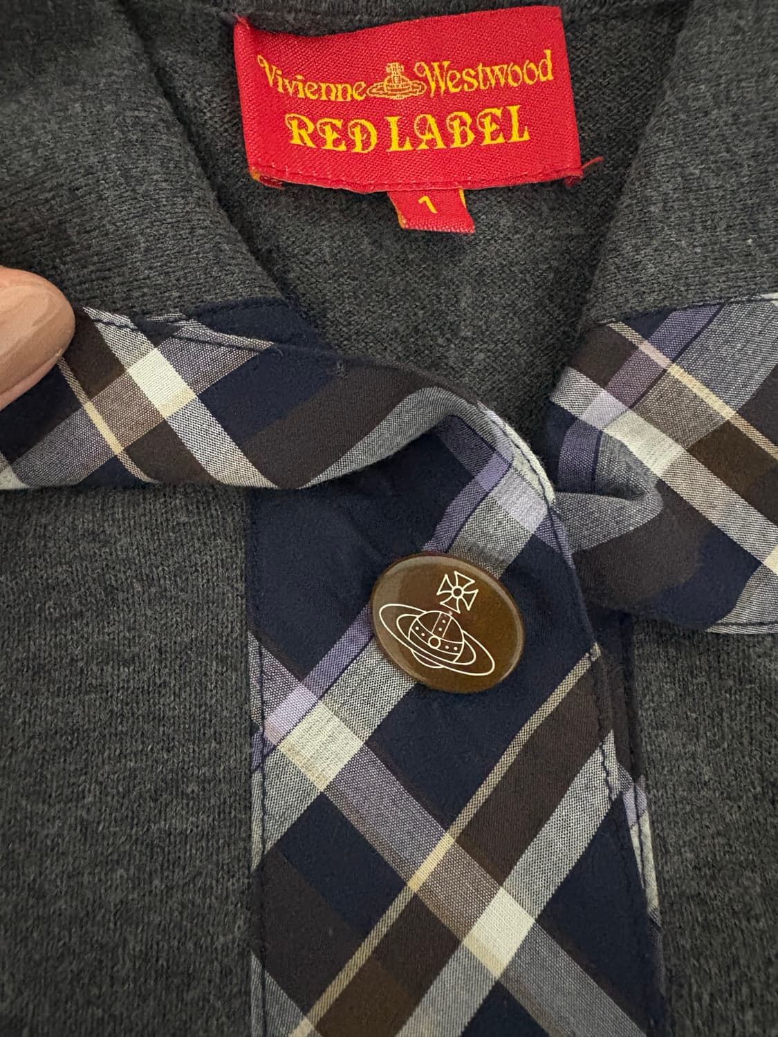 비비안웨스트우드 레드라벨 가디건 빈티지 상품이미지2