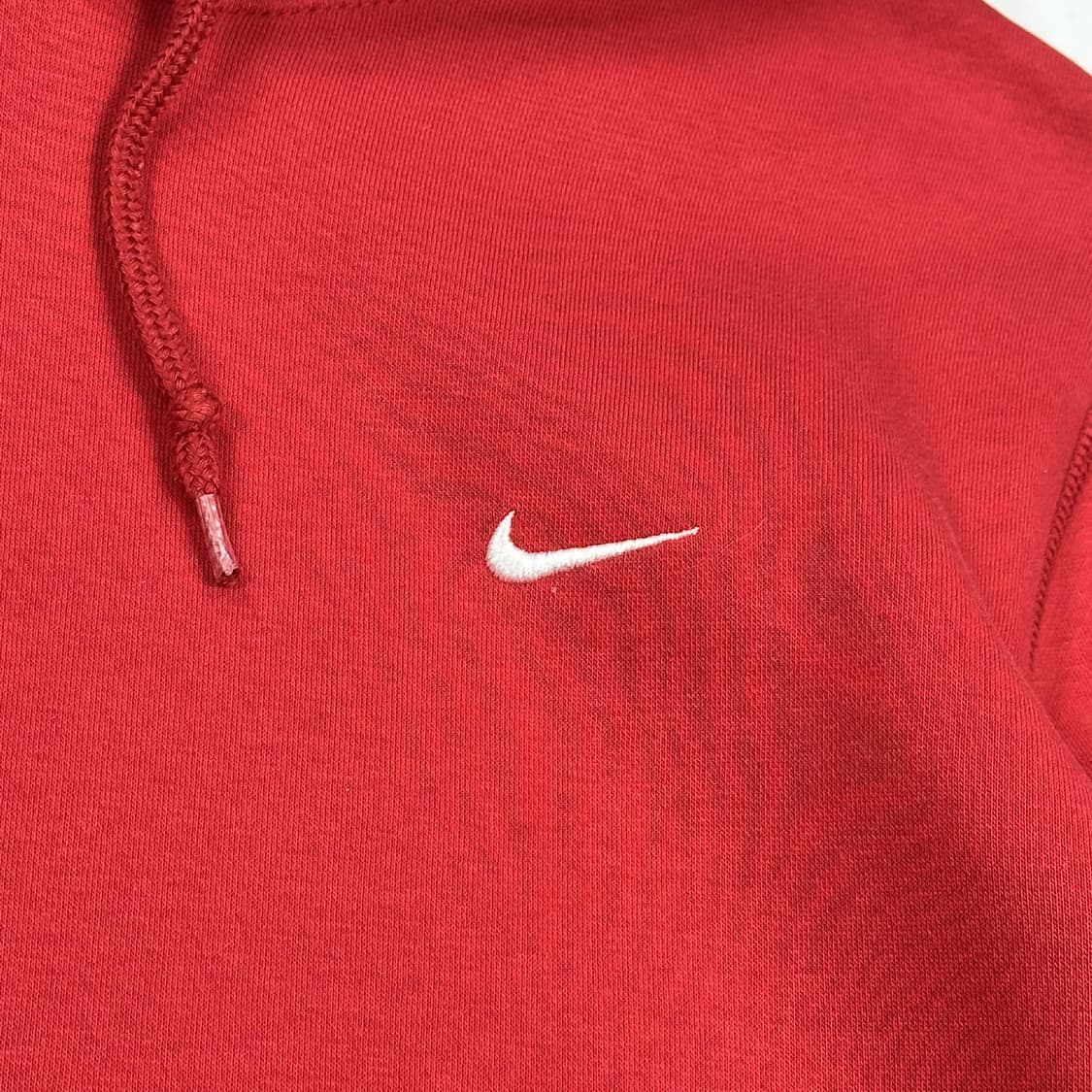 나이키 솔로스우시 베이직 후드티 레드 M 상품이미지3