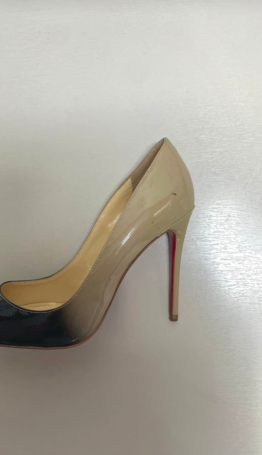 크리스찬 루부탱 투톤 펌프스 힐 상품이미지5
