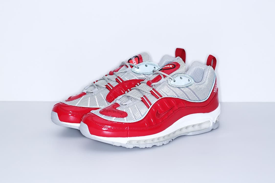 [270]나이키 x 슈프림 에어맥스 98 바시티 레드 16SS 상품이미지1