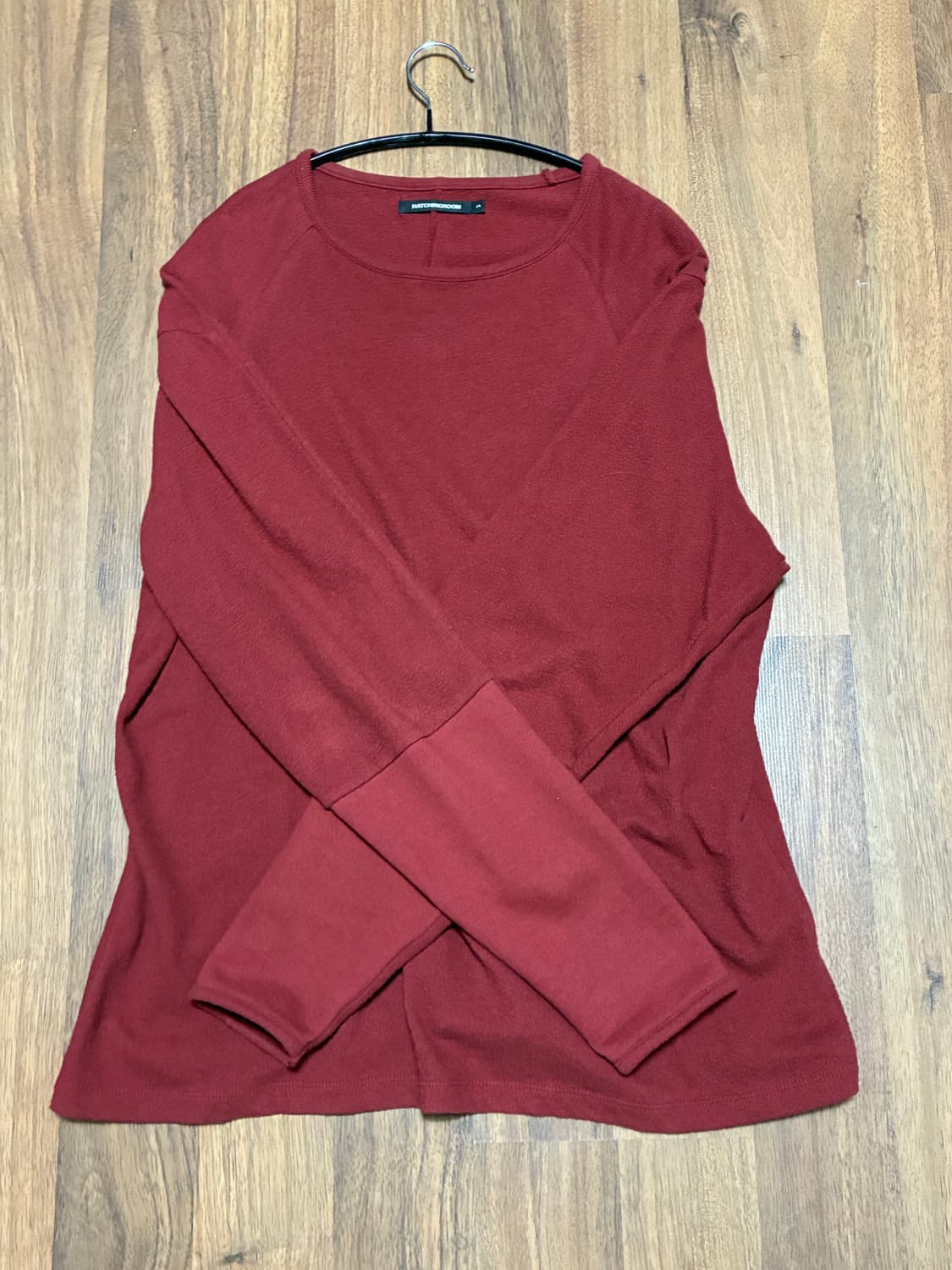 해칭룸 롱슬리브 dark red 3 상품이미지1