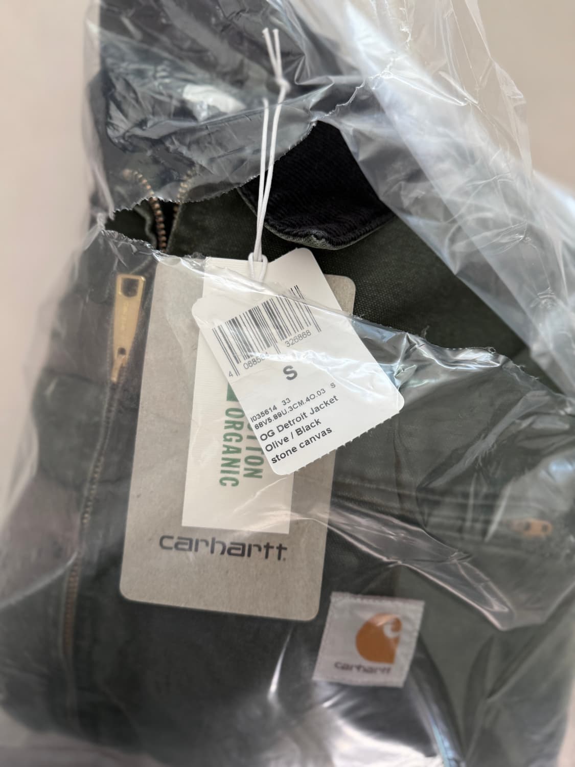 칼하트 wip og 디트로이트 올리브 S 상품이미지5