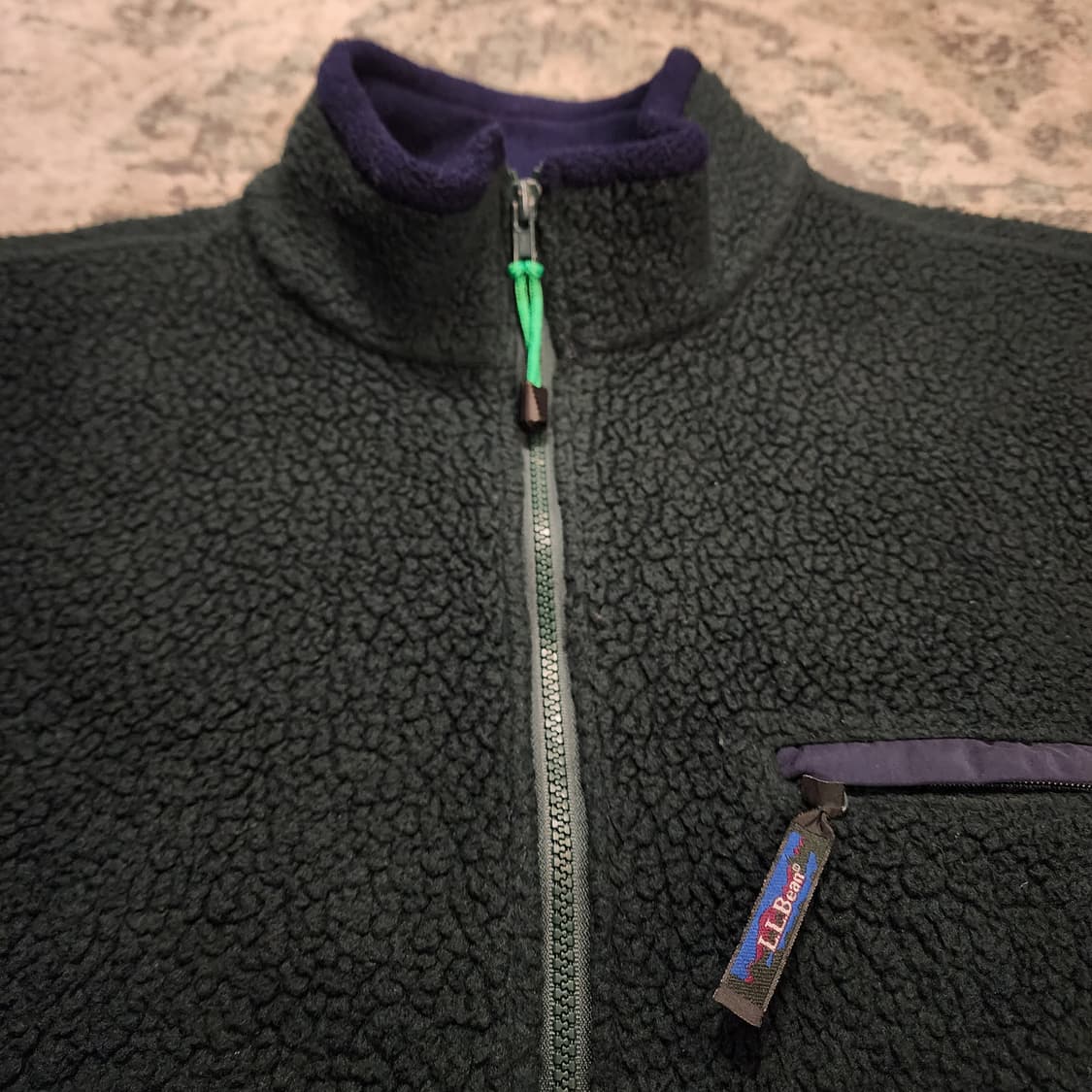 90s 엘엘빈 플리스자컧 상품이미지1