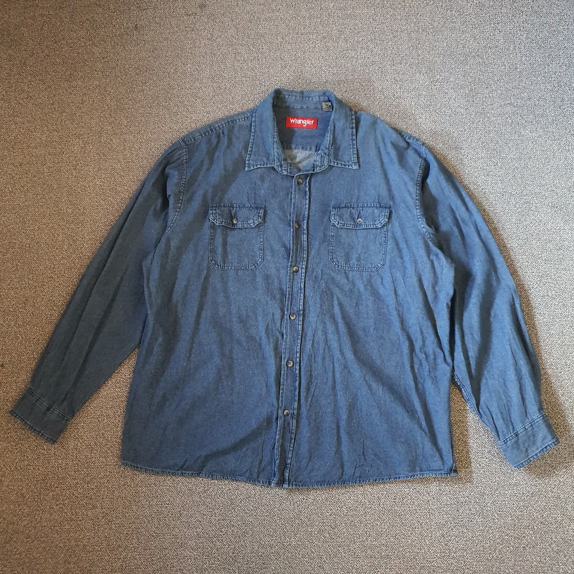 랭글러 데님 셔츠 no.47 상품이미지1