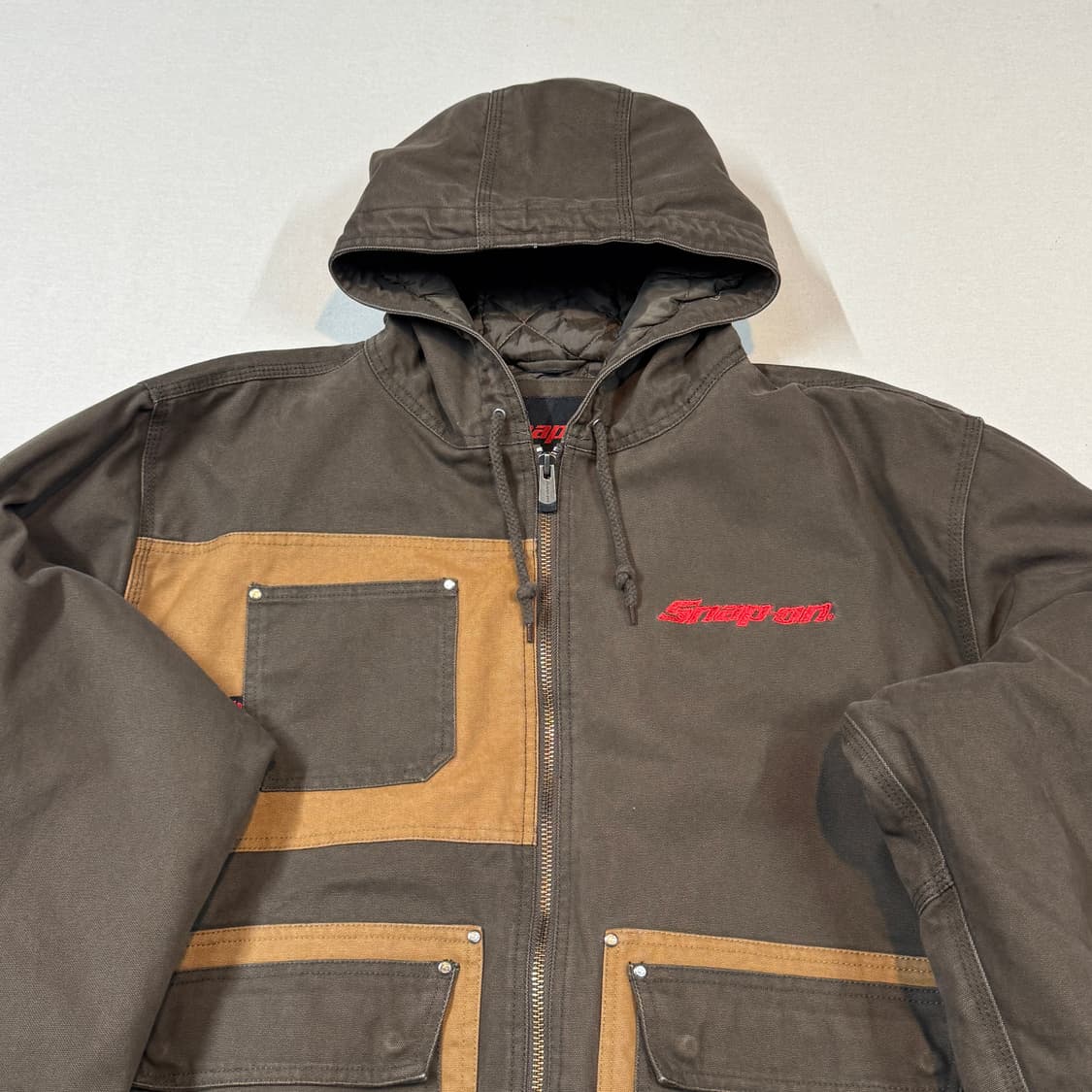 XL) 스냅온 SNAP-ON USA 퀼팅 액티브 후드 자켓 상품이미지2
