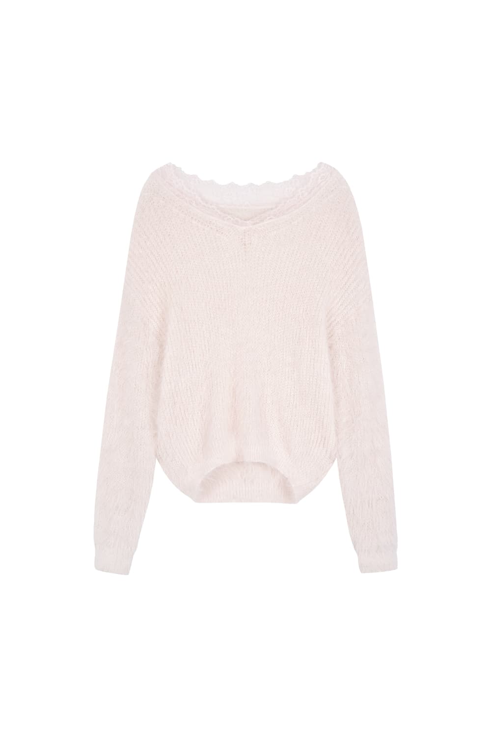 클리시어 블러쉬 니트 상품이미지1