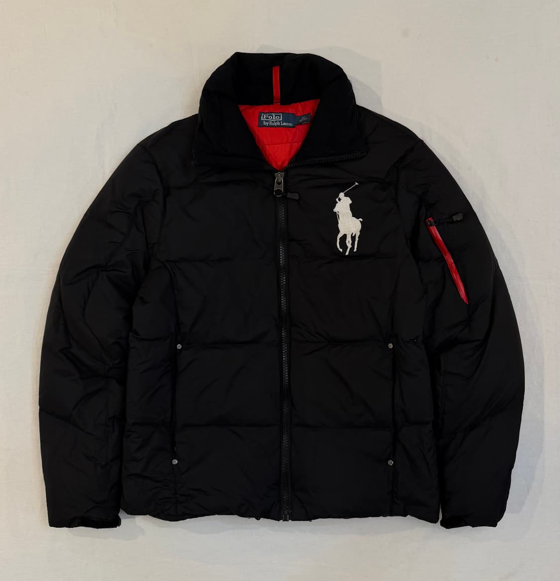 폴로 랄프로렌 빅포니 패딩 블랙 상품이미지1