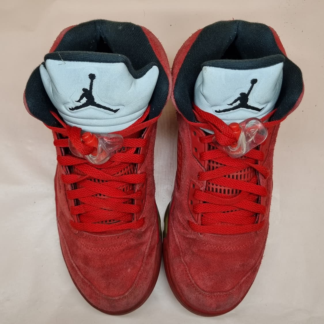 나이키 조던 5 레트로 레드 스웨이드 운동화 260 상품이미지2