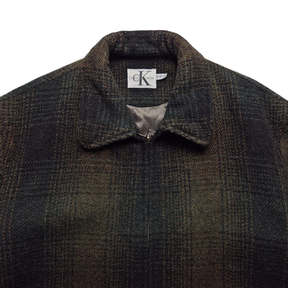 [90] 캘빈클라인 90s 울 체크자켓 상품이미지3