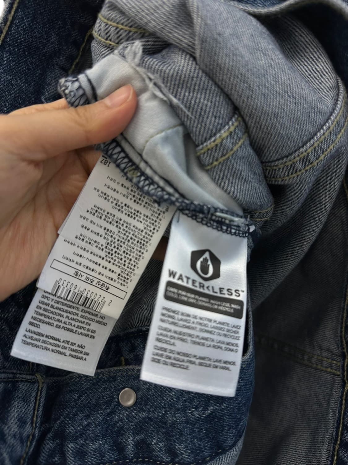 리바이스 3타입 데님자켓 (S) 상품이미지8