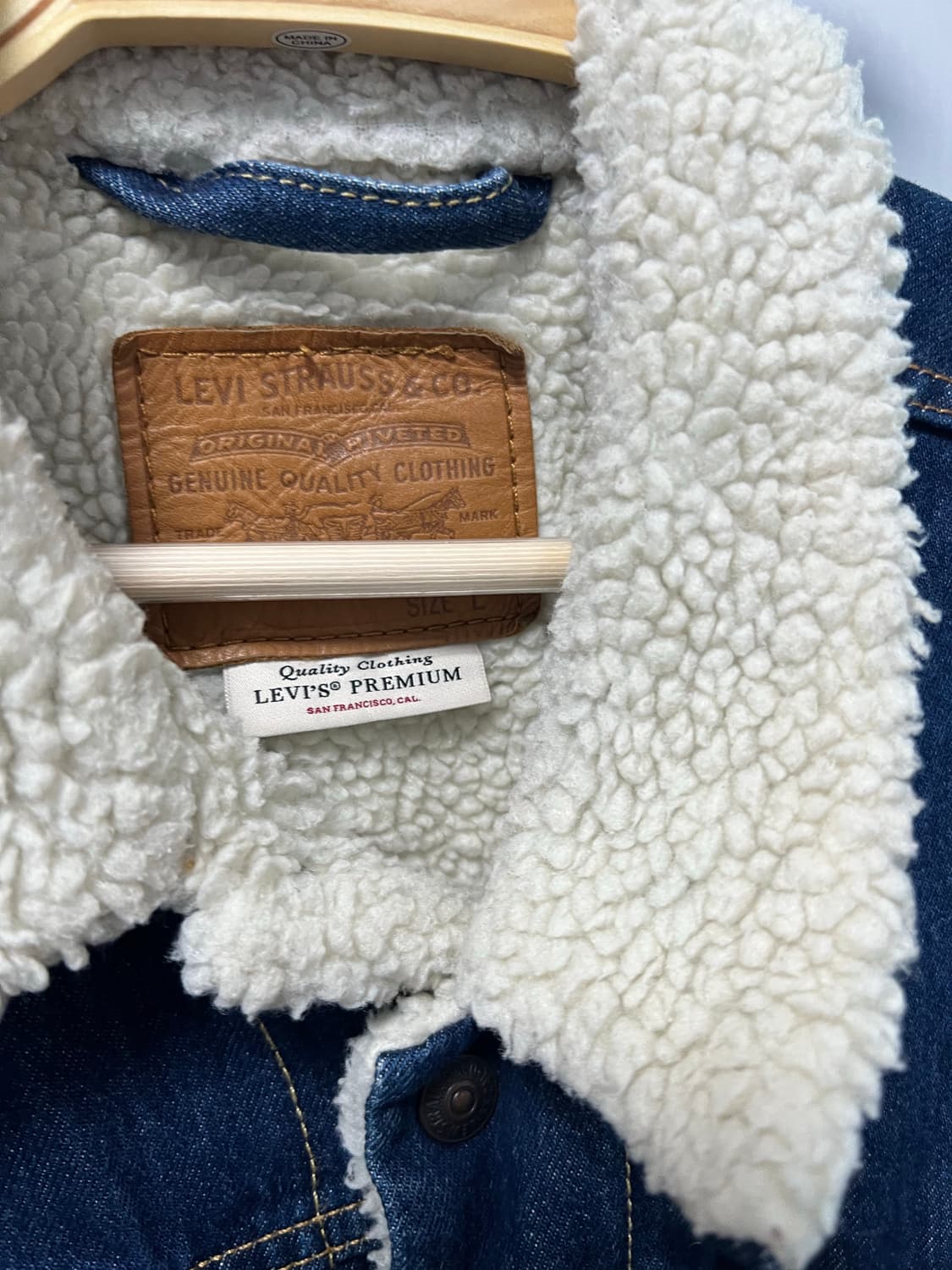 리바이스 프리미엄 빅E 쉐르파 자켓 상품이미지4